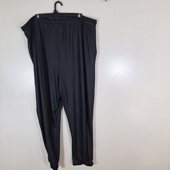 Asos Black Drawstring pants size 20 - Picture 3 of 4